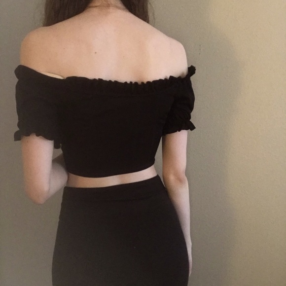 Boohoo Cropped Corset top - Picture 3 of 4